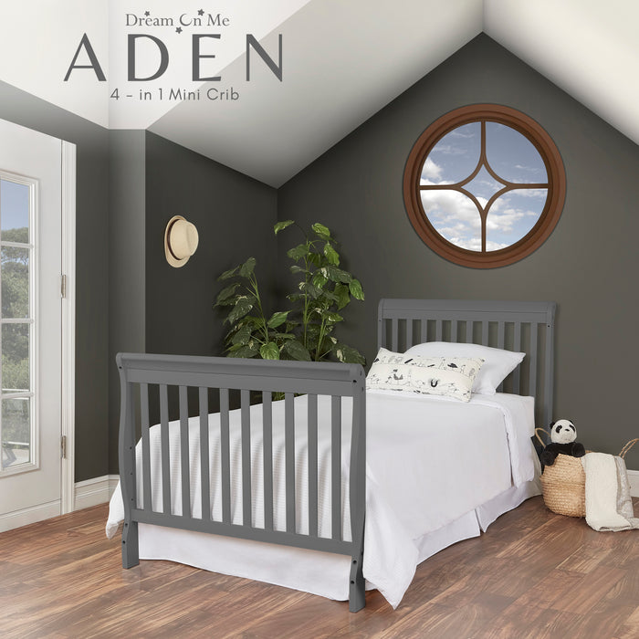 Dream On Me Aden Convertible 4 in 1 Mini Crib buybuy BABY