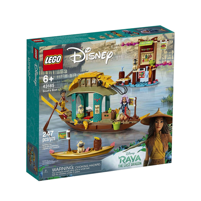 LEGO Disney's Raya Boun’s Boat Imaginative Toy Building Kit, for Ages 6 and Up