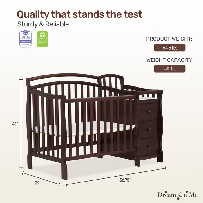 Over crib changing table online