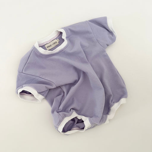 Winnie + Crew Sullivan Romper in Lavender