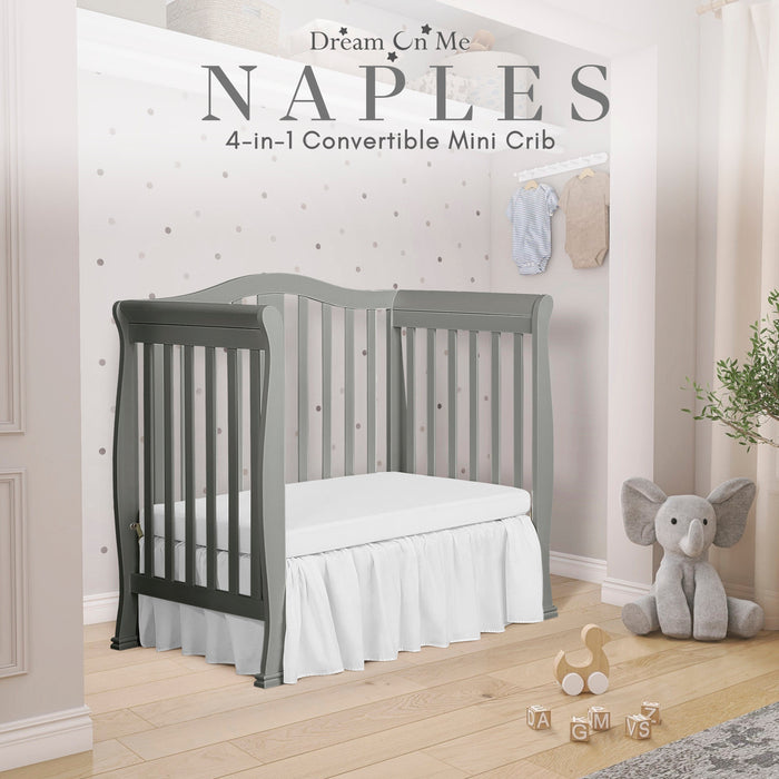 Dream On Me Naples 4 in 1 Convertible Mini Crib buybuy BABY