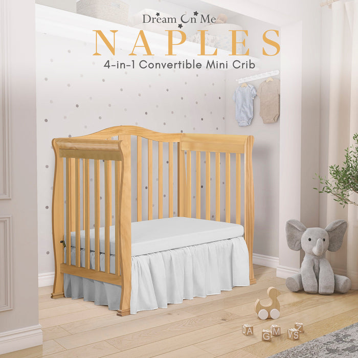 Dream On Me Naples 4 in 1 Convertible Mini Crib buybuy BABY