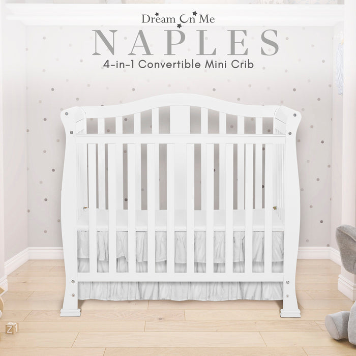 Dream On Me Naples 4 in 1 Convertible Mini Crib buybuy BABY