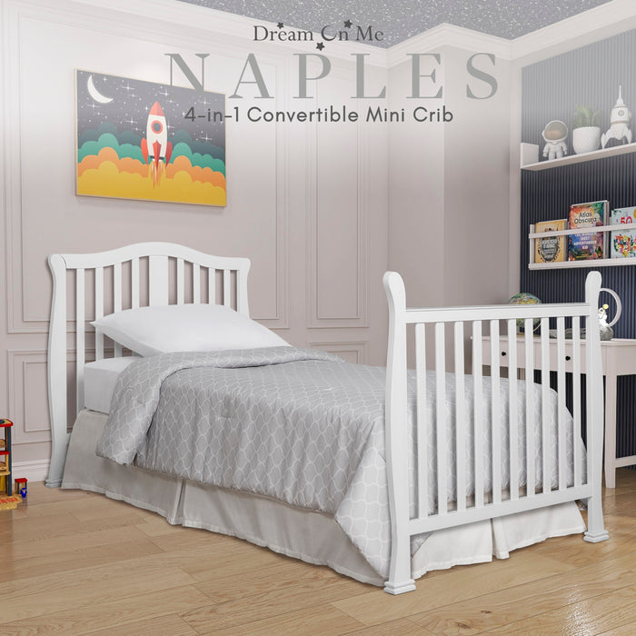 Dream On Me Naples 4 in 1 Convertible Mini Crib buybuy BABY