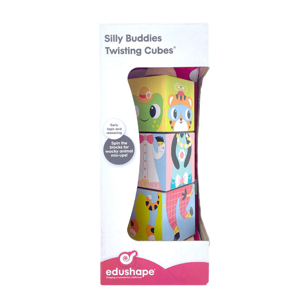 Edushape Mix N Match Silly Buddies Twisting Cubes