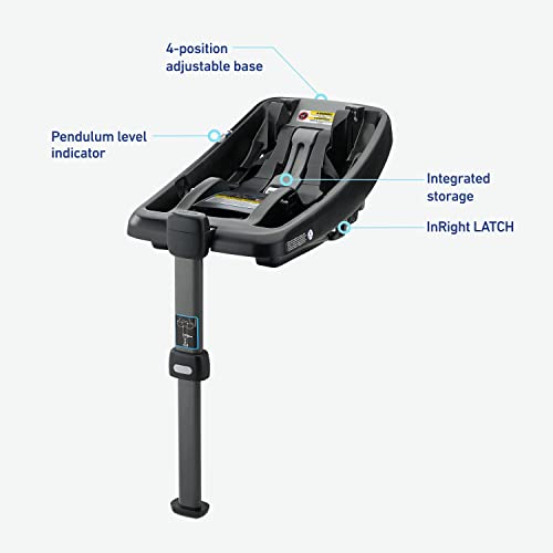 Graco SnugRide SnugLock Infant Car Seat Base Ft. Load Leg Technology, Black