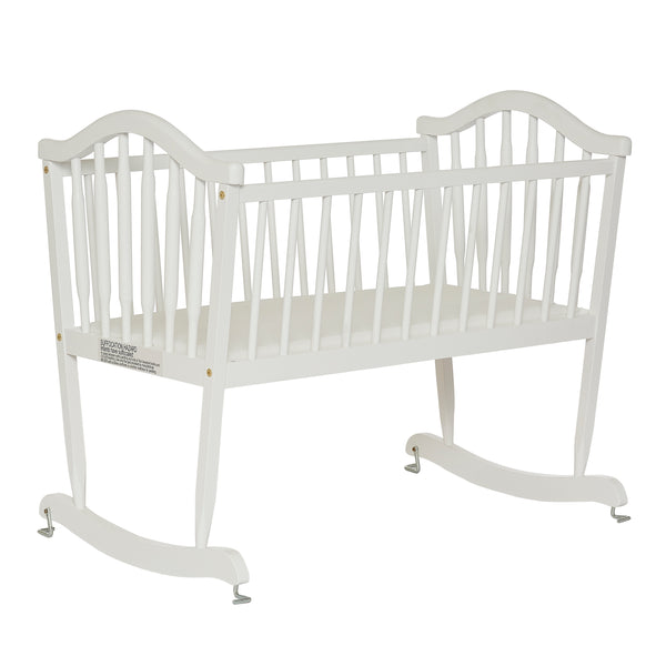 Dream On Me Rocking Cradle in White