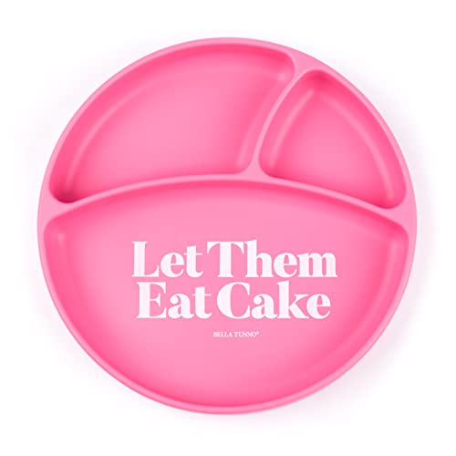 Bella Tunno Wonder Plate - Silicone Suction Plates for Baby and Toddler Plates, Eat Cake