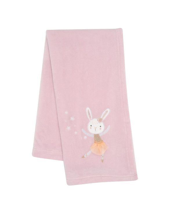 Bedtime Originals Tiny Dancer Fleece Baby Blanket - Pink