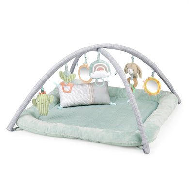 Ingenuity Calm Springs Plush Activity Gym - Sage & Gray Chic Boutique