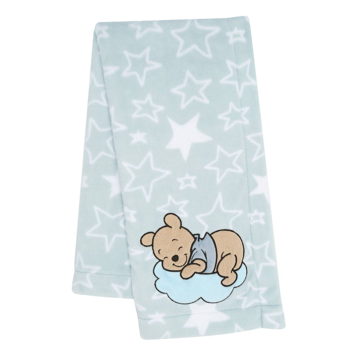 Bedtime Originals Disney Baby Starlight Pooh Blue/White Blanket