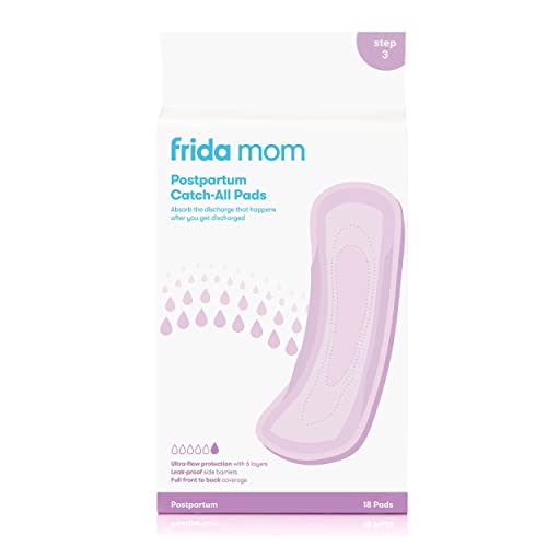 Frida Mom Postpartum Catch-All Pads-18 count