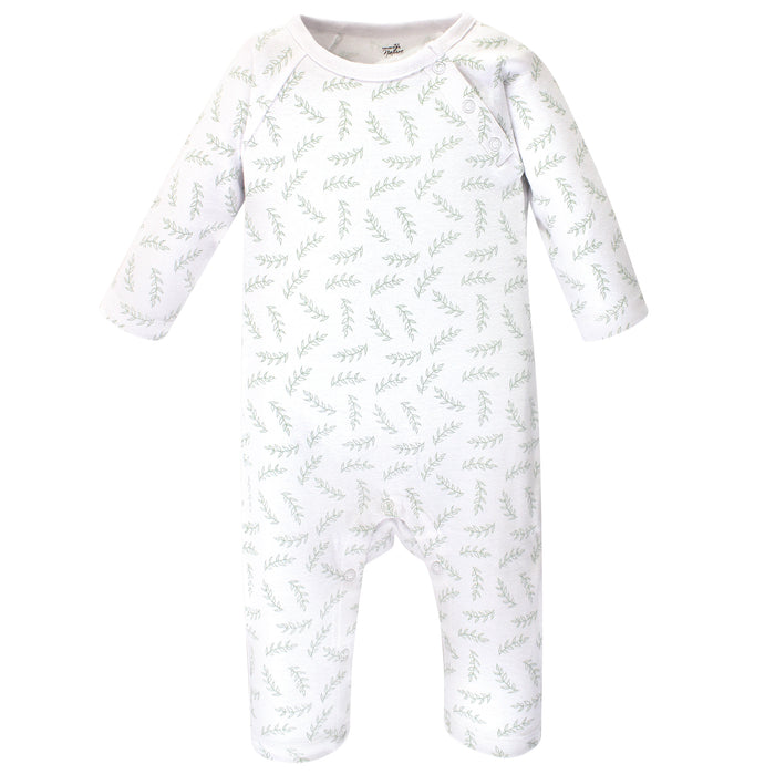 Touched by Nature Baby Organic Cotton Coveralls 3 Pack, Little Giraffe