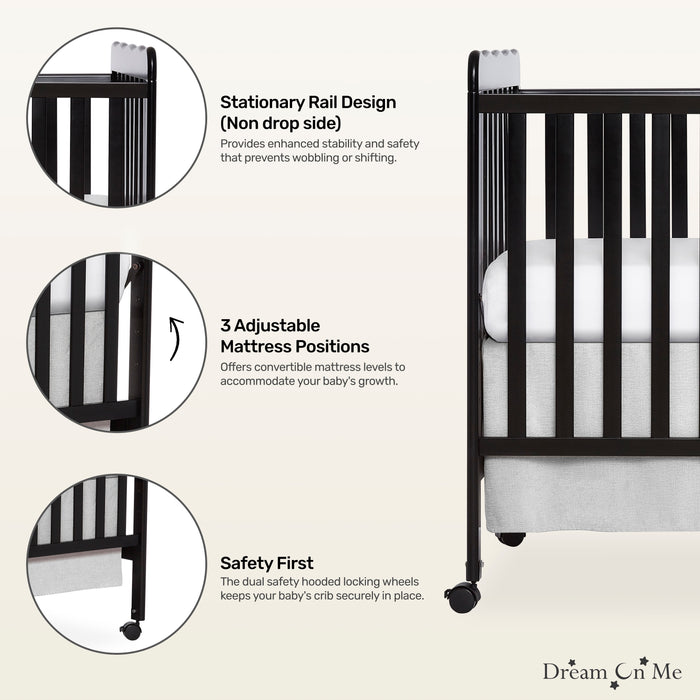 Dream On Me Carson Classic 3 in 1 Convertible Crib buybuy BABY