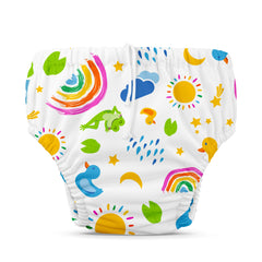 Charlie Banana Reusable Swim Diaper Drawstring S - Hello Sunshine