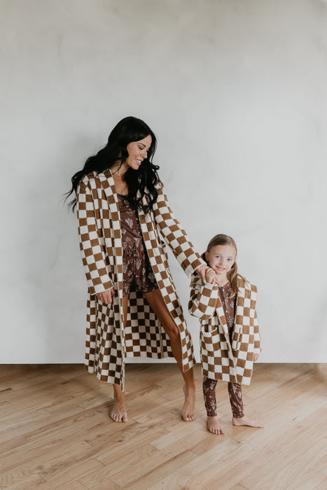 forever french Children's Hooded Robe | Minty x ff Wild West