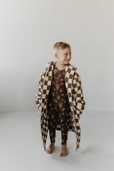 forever french Children's Hooded Robe | Minty x ff Wild West