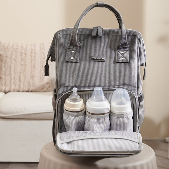 Sunveno Corduroy Diaper Backpack