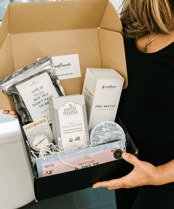 Sunflower Motherhood Postpartum Recovery Box