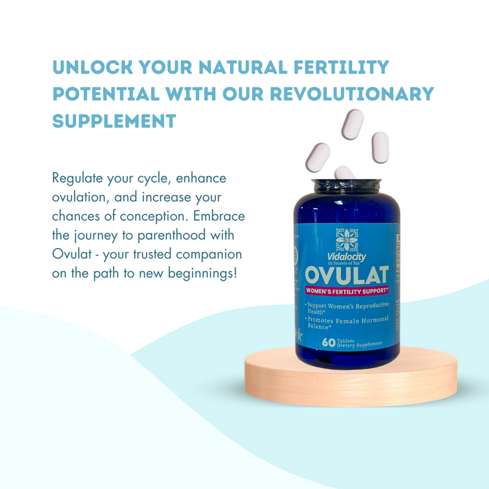 Secrets Of Tea Ovulat Fertility Supplement For Women - 60 Capsules