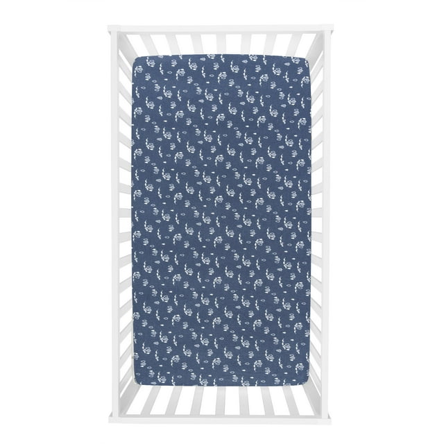 Trend Lab Mountains Deluxe Flannel Fitted Crib Sheet