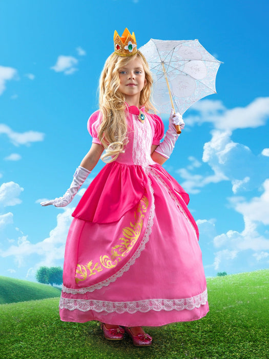 Mia Belle Girls Enchanting Peach Inspired Costume