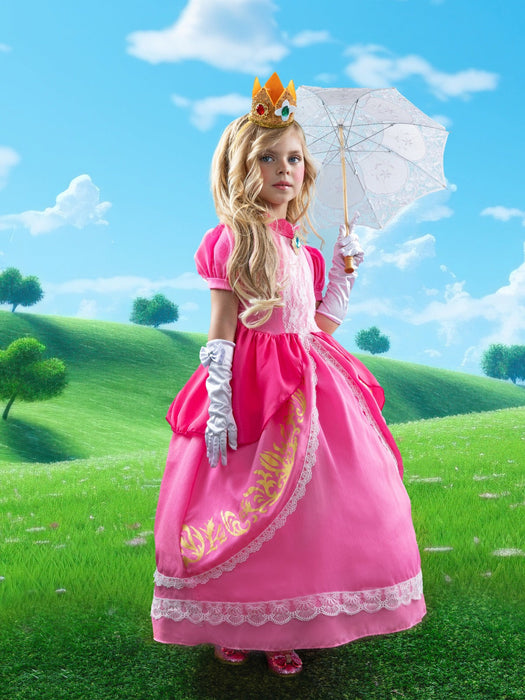 Mia Belle Girls Enchanting Peach Inspired Costume