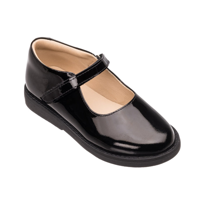 Elephantito Zoe Mary Jane Patent Black