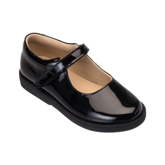 Elephantito Zoe Mary Jane Patent Black