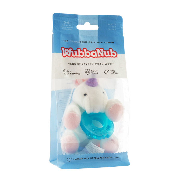 WubbaNub Plush Toy Pacifier-Unicorn