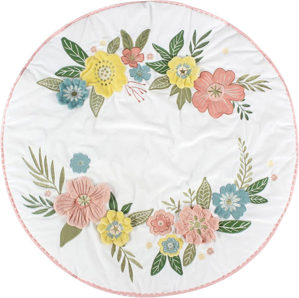 Levtex Baby Patch Garden Round Play Mat