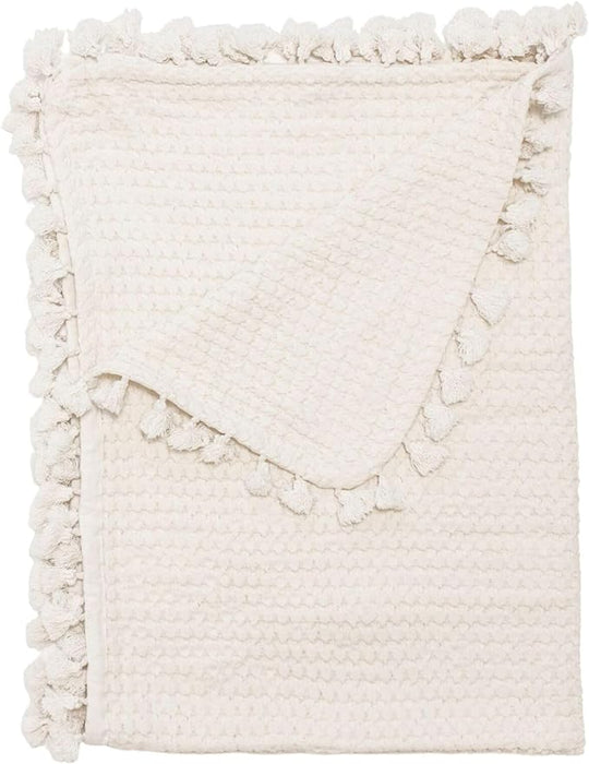 Crane Baby Birch Waffle Knit Baby Blanket
