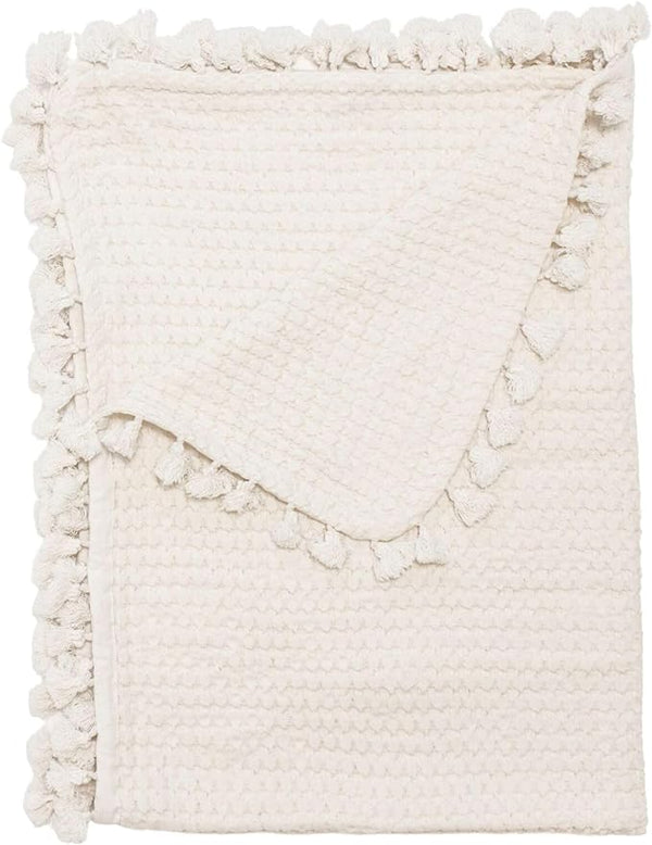 Crane Baby Birch Waffle Knit Baby Blanket