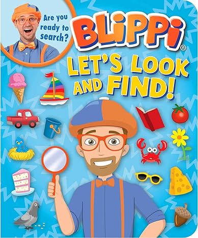 Simon & Schuster Lets Look and Find Blippi