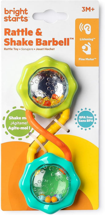 Bright Starts Rattle & Shake Barbell Toy