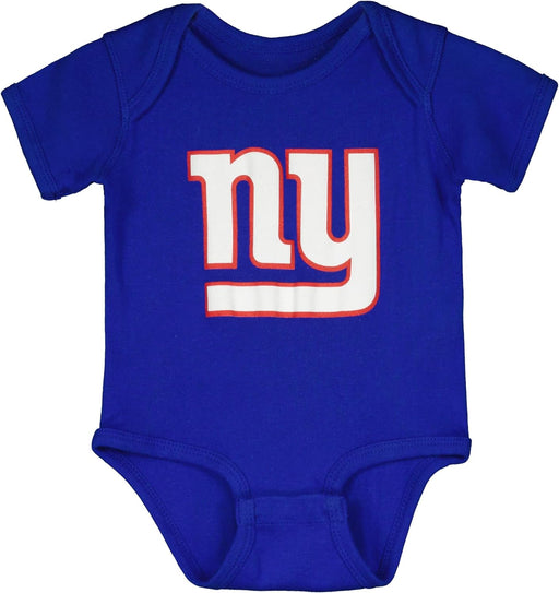NFL New York Giants Team Logo Short Sleeve Bodysuit