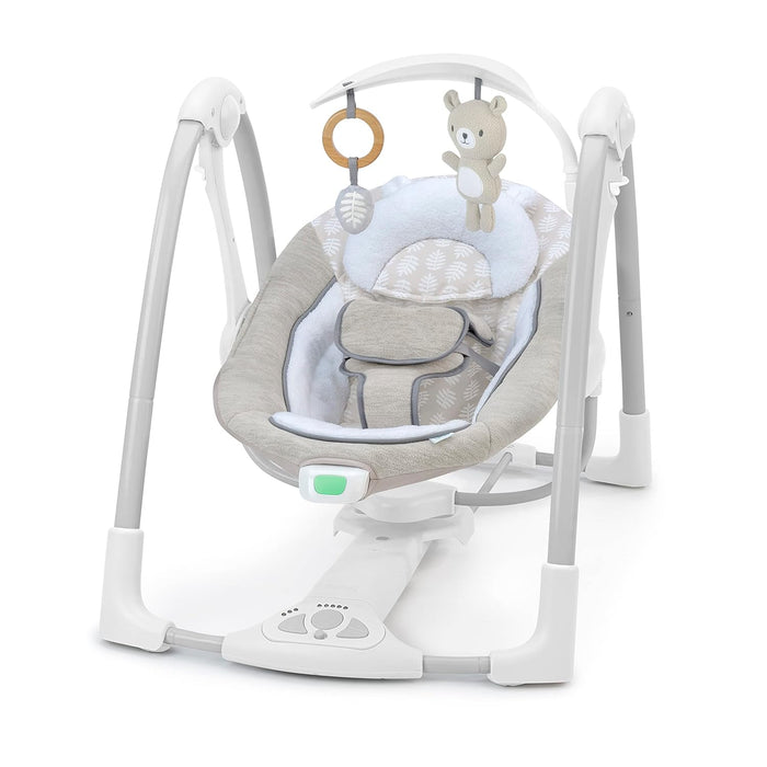 Ingenuity Convertme 2-in-1 Compact Portable Baby Swing 2 Infant