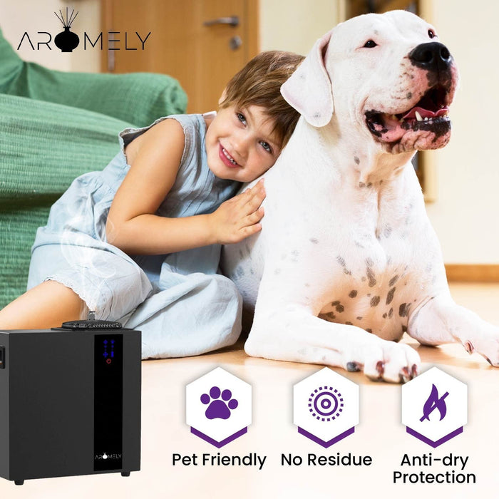 Aromely ARO MAX - Smart HVAC Scent Diffuser Up to 16,000 Sqft - Bluetooth & Waterless