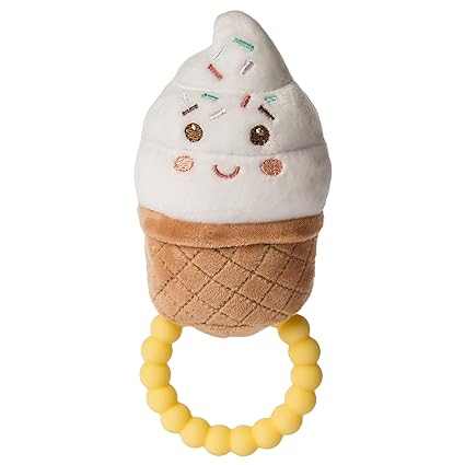 Mary Meyer Sweet Soothie Sprinkly Ice Cream Teether Rattle