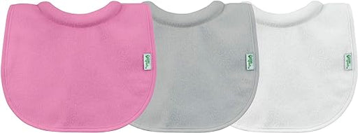 Green Sprouts Stay-dry Milk-catcher Bibs (3pk)-Set-0-6 mo