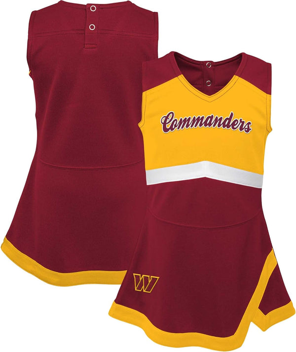 NFL Washington Commanders Cheer Captain Jumper Dress