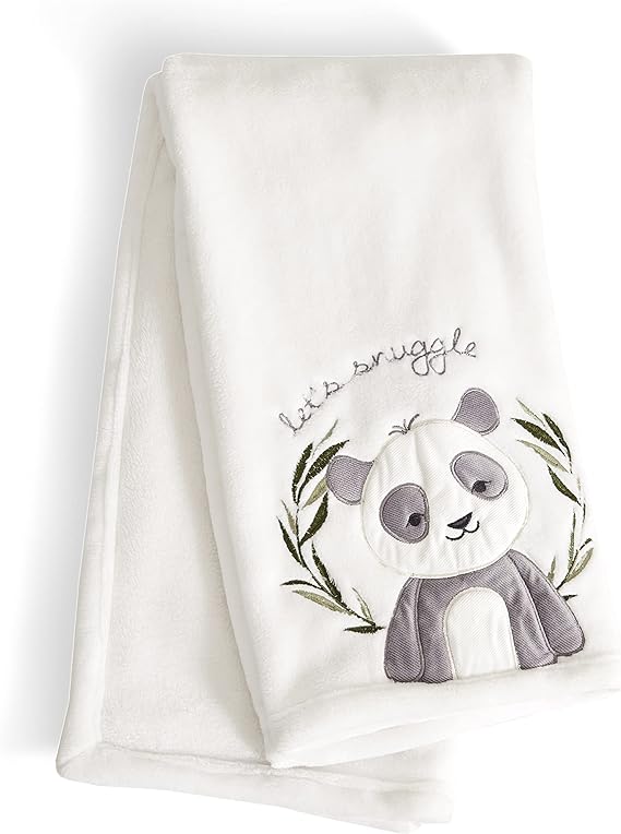 Levtex Baby Mozambique Plush Blanket Panda buybuy BABY