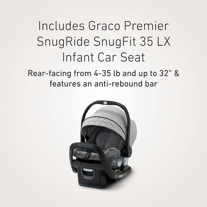 Graco Premier Modes Nest 3-in-1 Travel System, Midtown