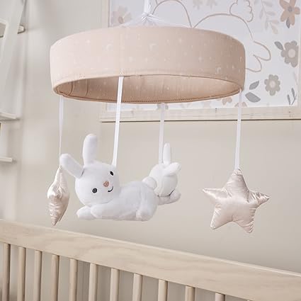 Sammy & Lou Cottontail Cloud Musical Crib Baby Mobile