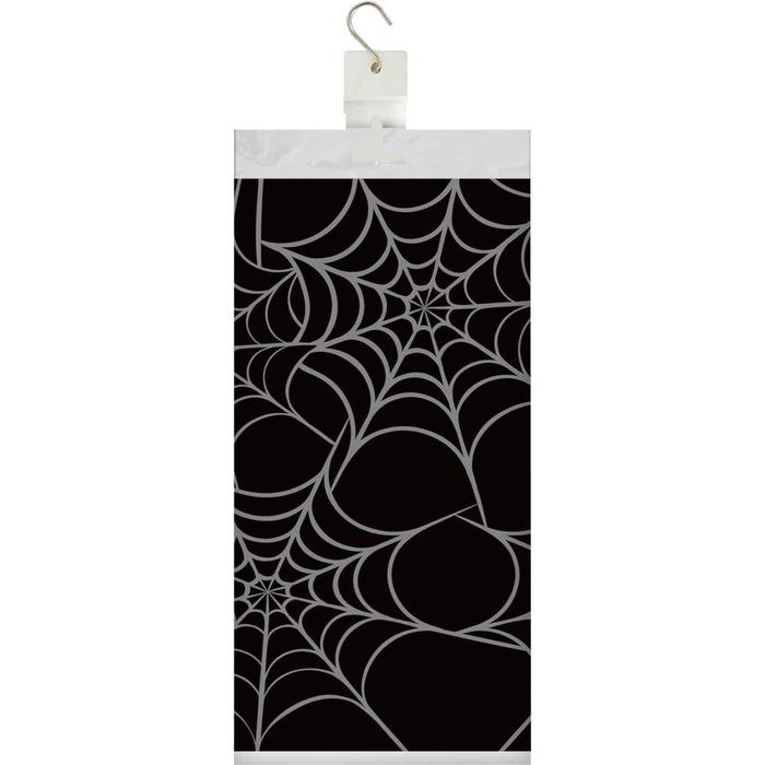 Party Decorations Halloween Silver Web Plastic Table Cover