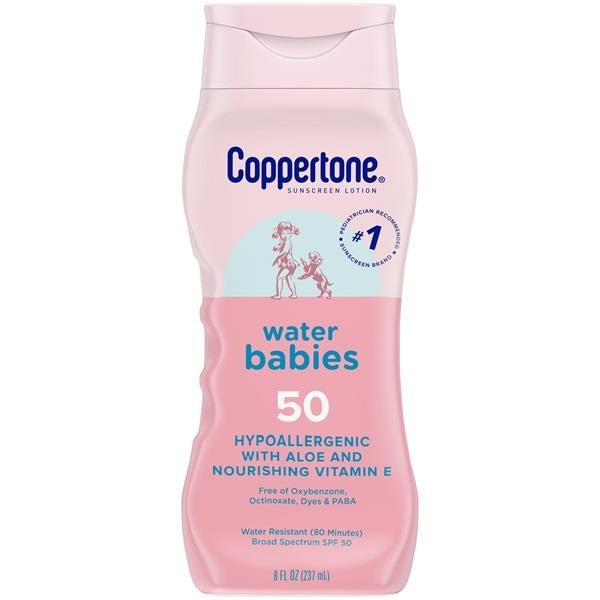 Coppertone Waterbabies Lotion, Spf 50, 8Fl. Oz.