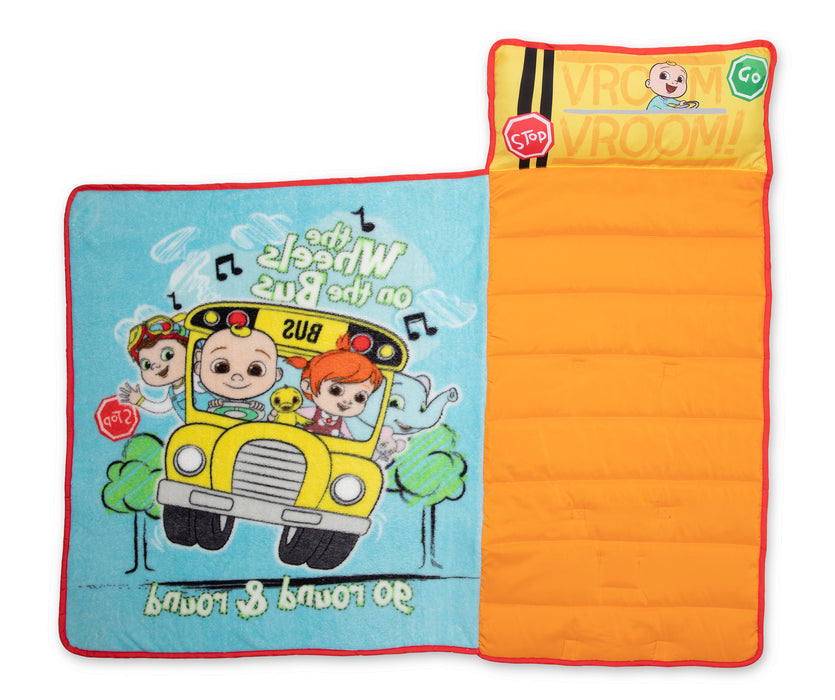 CoComelon Wheels on the Bus Toddler Nap Mat
