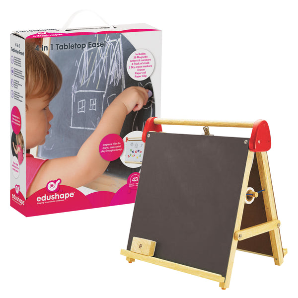 Edushape 4-in-1 Tabletop Easel