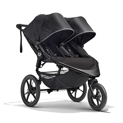 Baby Jogger Summit X3 Double Jogging Stroller Midnight Black buybuy BABY