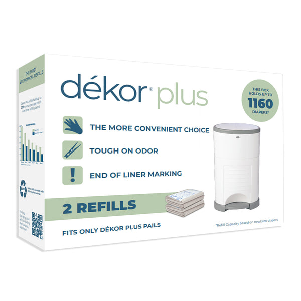 Diaper Dekor Plus 2 Pack Refill